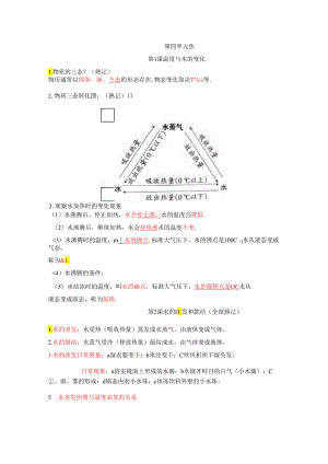 五年级科学第四单元知识点.docx