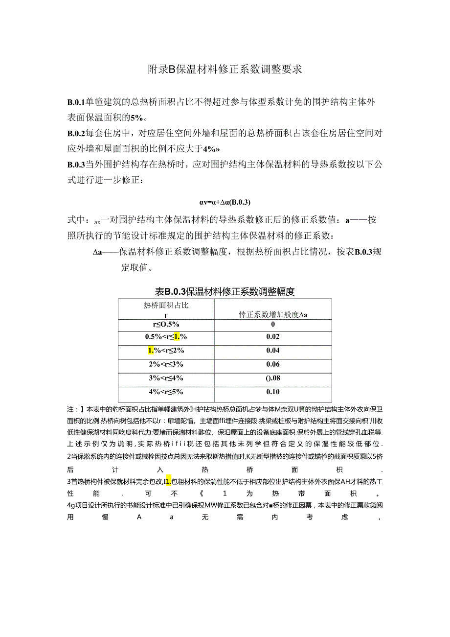 典型城市年耗冷量指标、超低能耗建筑保温材料修正系数调整要求.docx_第3页