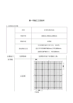 地下室顶板模板施工方案技术交底.docx