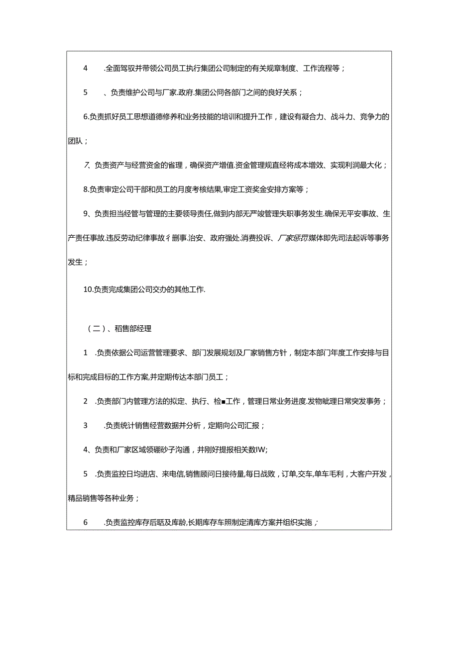 2024年4s店装修部门岗位职责（共6篇）.docx_第3页