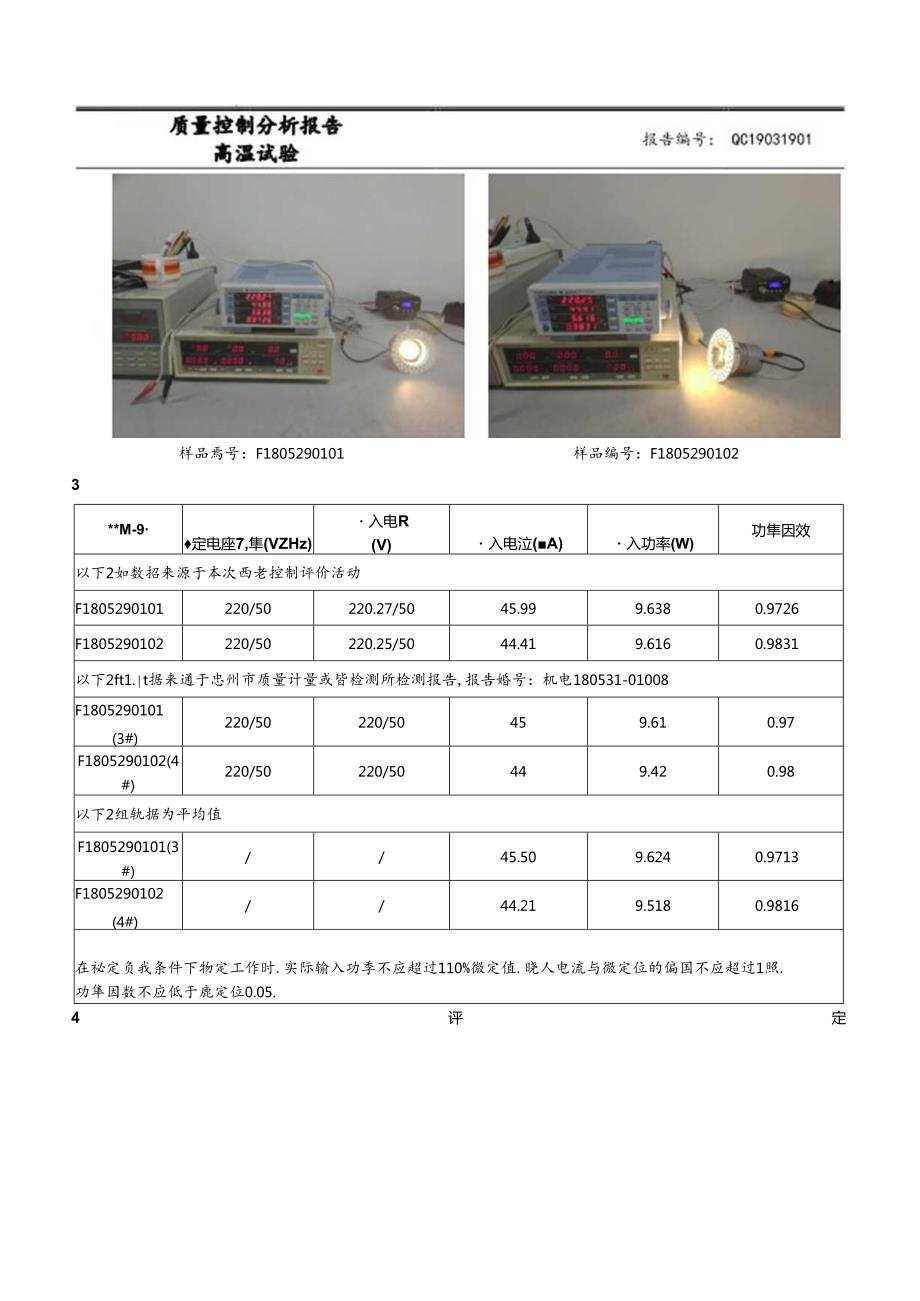 QC19031901 质量控制分析报告 高温试验.docx_第3页