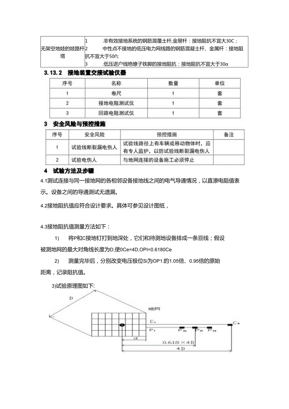 接地装置交接试验作业指导书.docx_第3页