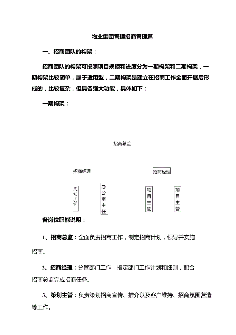 物业集团管理招商管理篇.docx_第1页