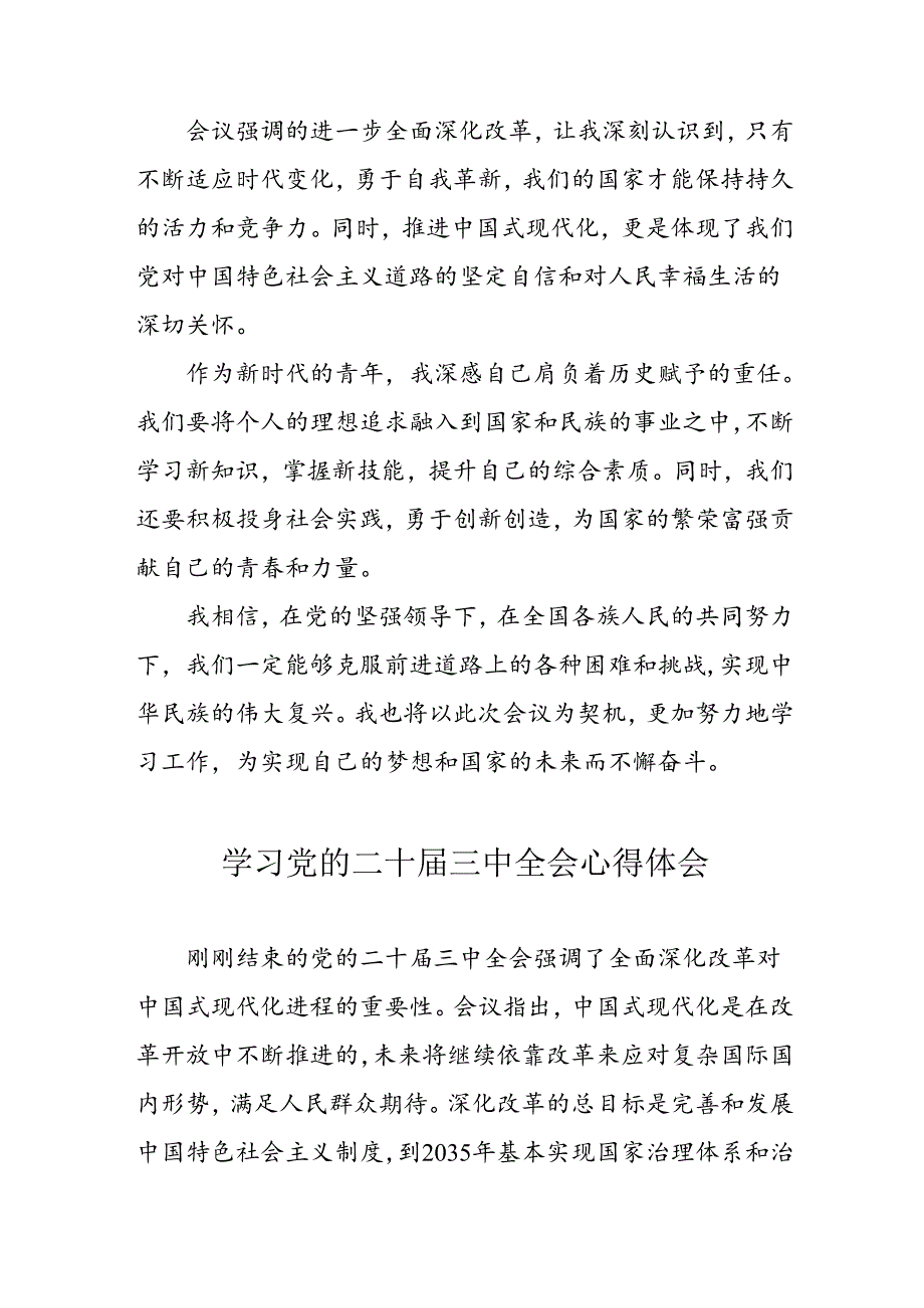 学习2024年党的二十届三中全会心得体会 （16份）_51.docx_第3页