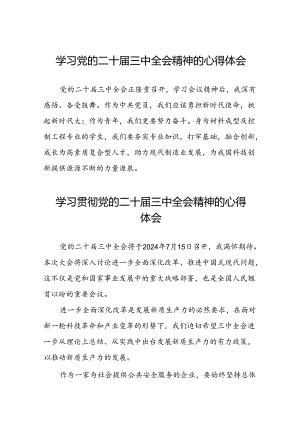 22篇学习贯彻党的二十届三中全会精神的心得体会.docx