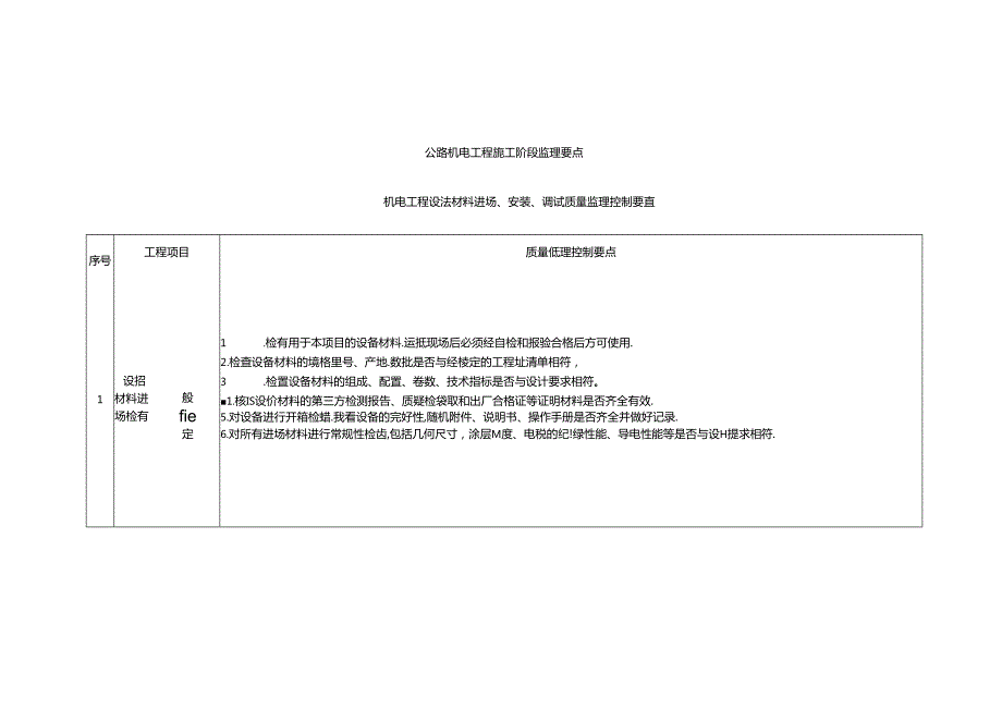 公路机电工程施工阶段监理要点.docx_第1页