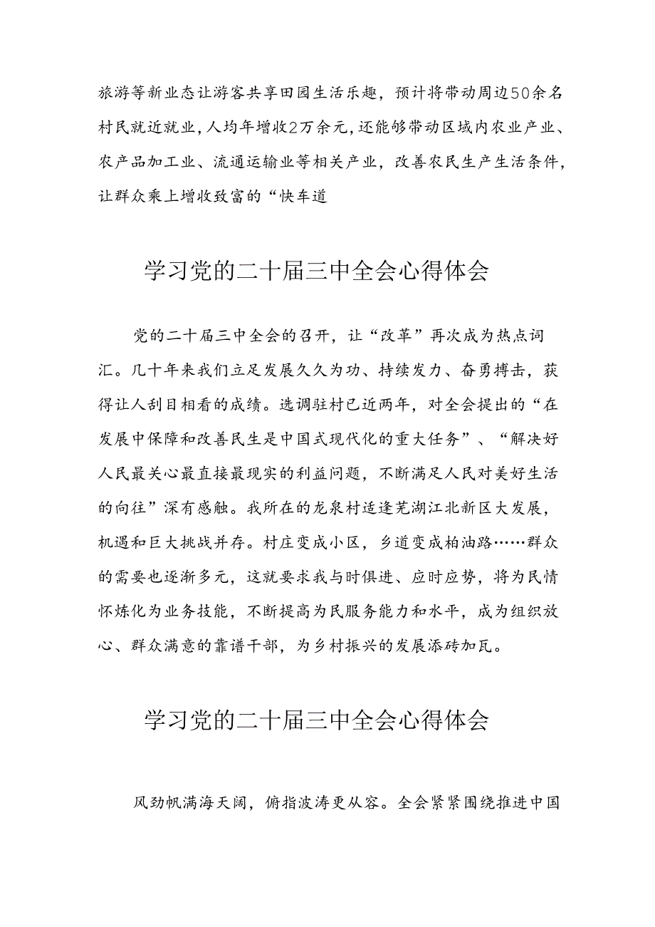 学习2024年党的二十届三中全会心得体会 （13份）_62.docx_第2页