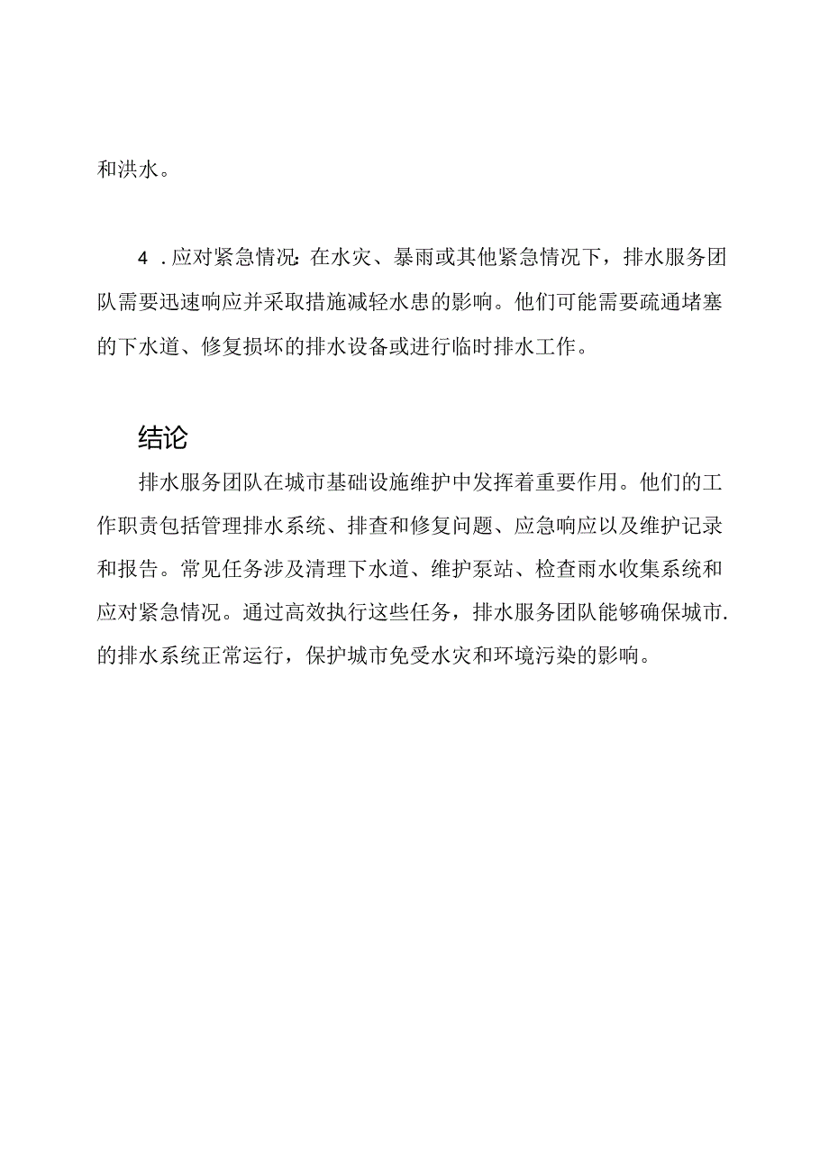 排水服务团队的工作综述.docx_第3页