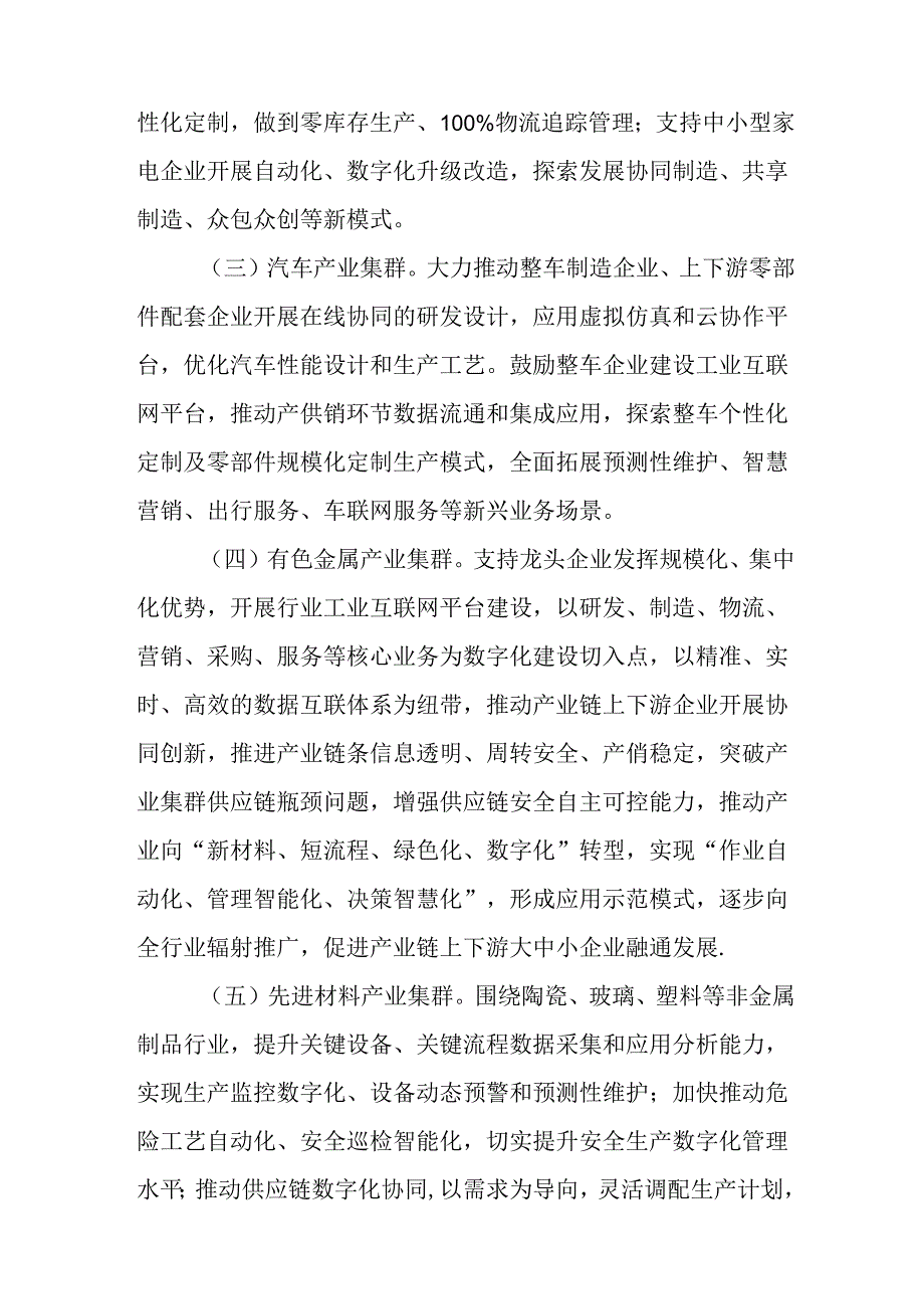 关于全面加快制造业产业集群数字化智能化转型工作方案.docx_第3页