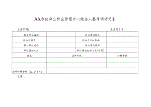 住房公积金管理中心缴存人整体调动凭条.docx