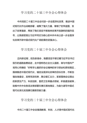 学习2024年党的二十届三中全会心得体会 （11份）_68.docx