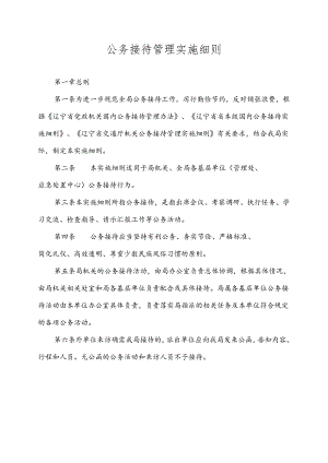 公务接待管理实施细则.docx