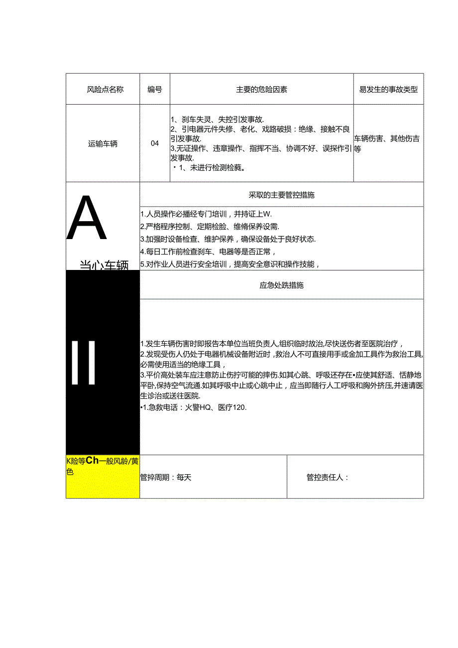 【处置卡汇编】岗位风险管控应急处置告知卡.docx_第3页