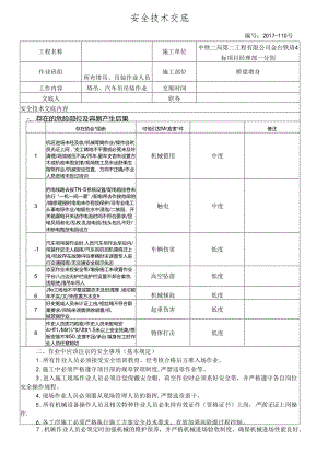 17-110塔吊吊装作业安全技术交底.docx