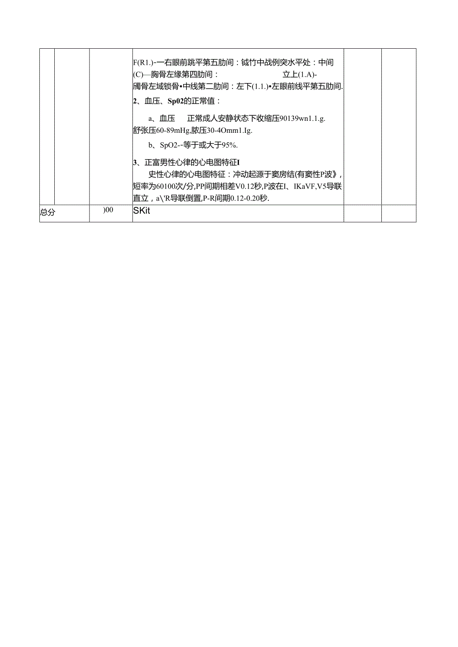 心电监护仪操作流程及评分标准.docx_第3页