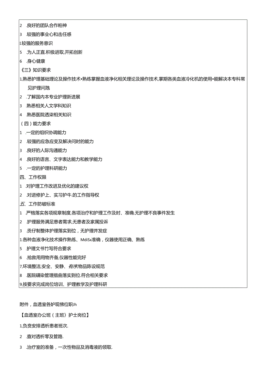 血透室护士岗位说明书.docx_第2页