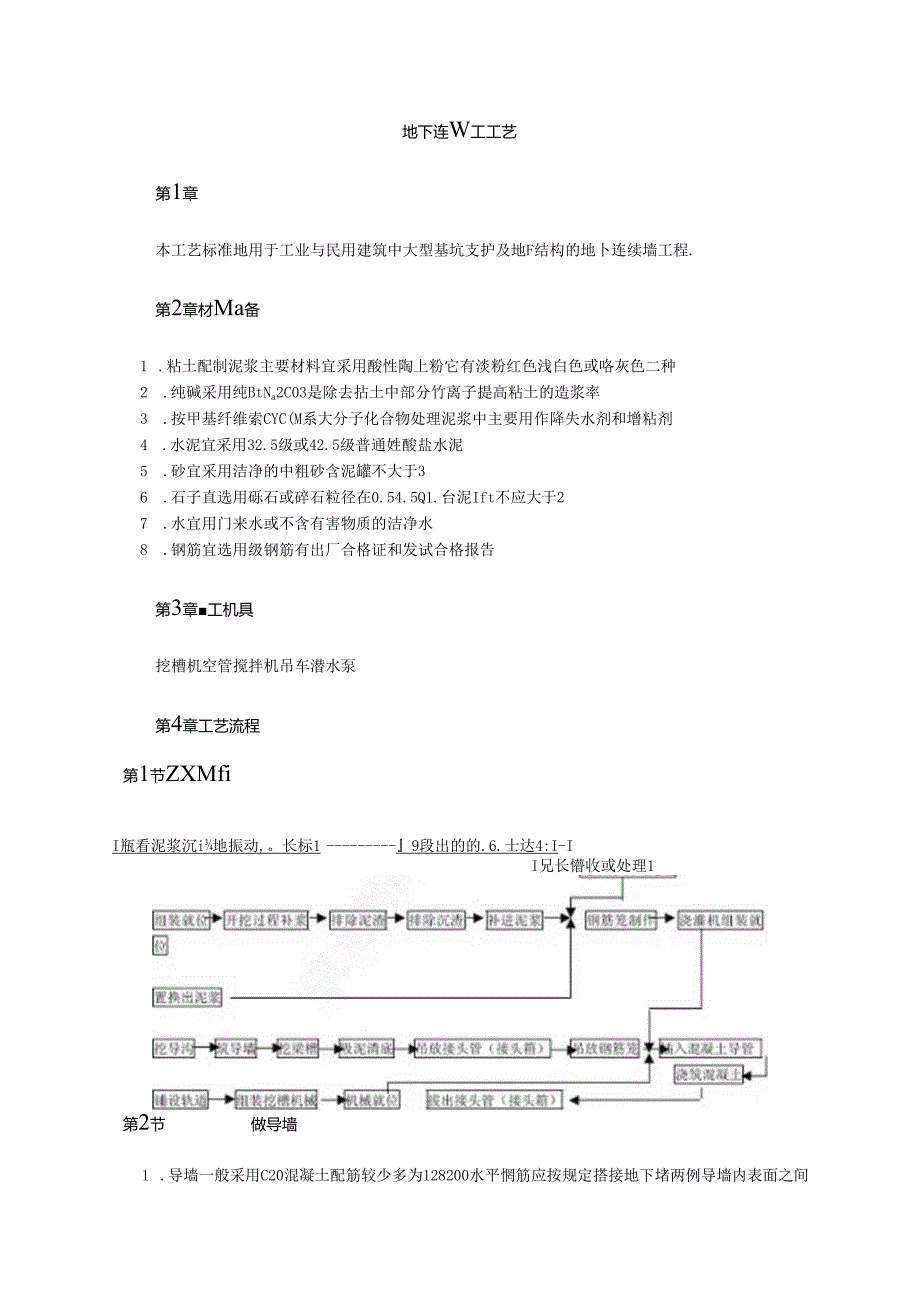 地下连续墙施工工艺.docx_第1页