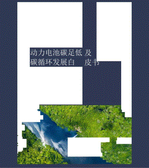 2024动力电池碳足迹及低碳循环发展白皮书.docx