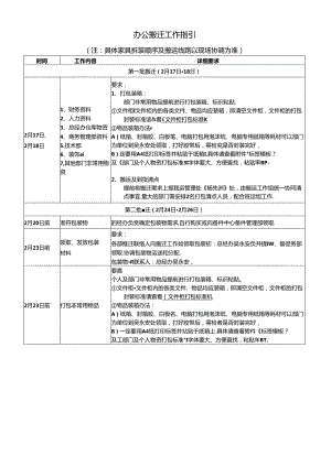 附件二+搬迁时间计划及操作指引[1].docx