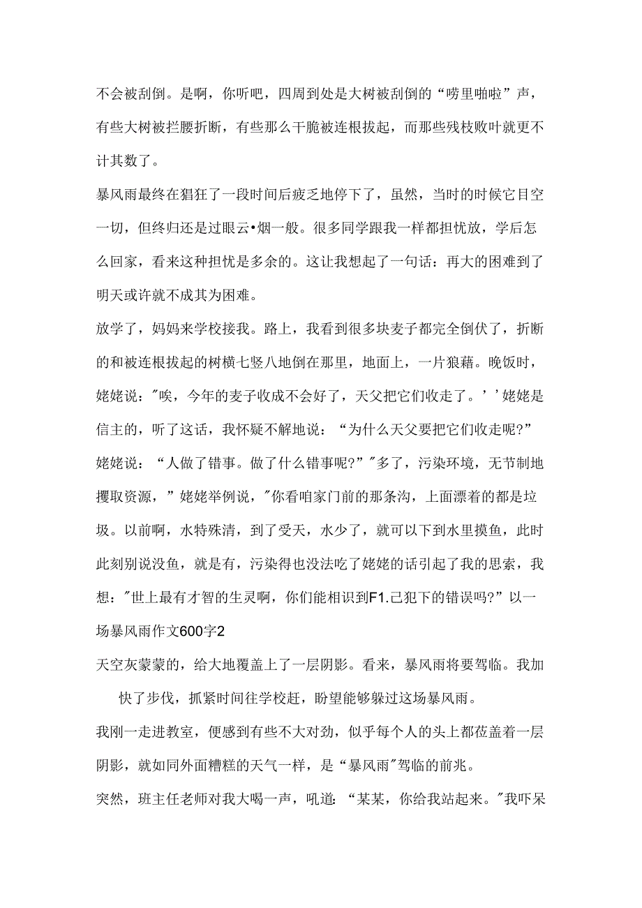 以一场暴风雨作文600字.docx_第2页