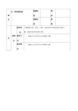 人文与社会四年上最新教案.docx