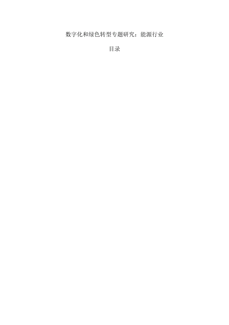 数字化和绿色转型专题研究：能源行业.docx_第1页