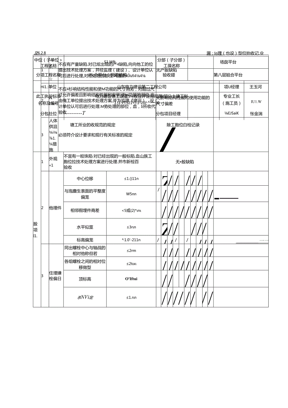 #8平台 混凝土验收记录.docx_第3页