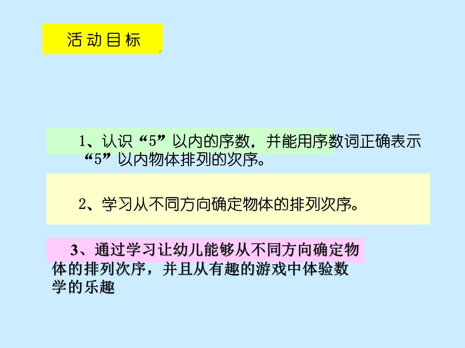 中班科学活动课《5以内序数》PPT课件1中班科学活动《5以内序数》课件.ppt_第2页