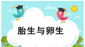 大班科学《胎生与卵生》PPT课件教案大班科学胎生与卵生(最后一页附教案).ppt