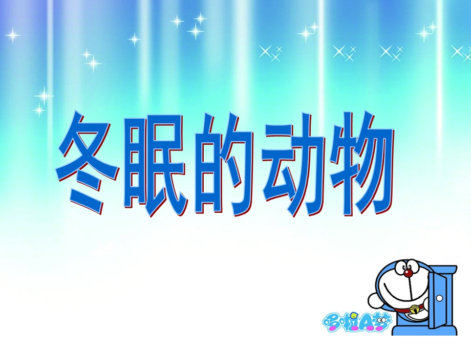 大班科学《冬眠的动物》PPT课件教案冬眠的动物-大班科学.ppt_第1页