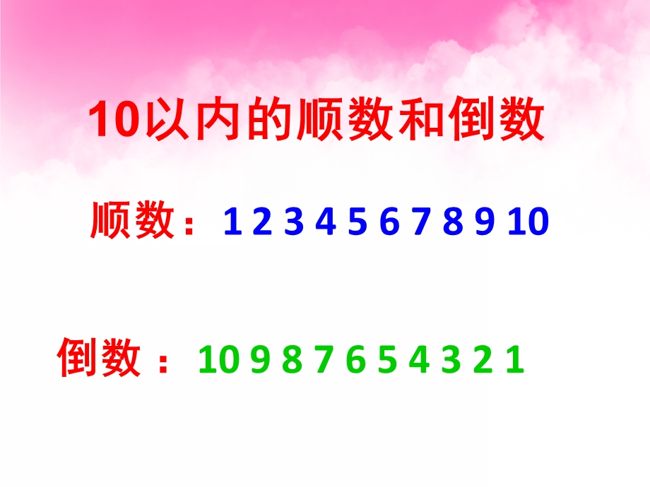 幼儿园《1-10以内的顺数和倒数》PPT课件教案PPT课件.ppt_第3页