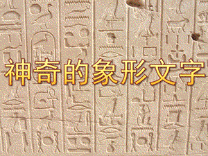 大班语言《神奇的象形文字》PPT课件教案PPT课件.pptx