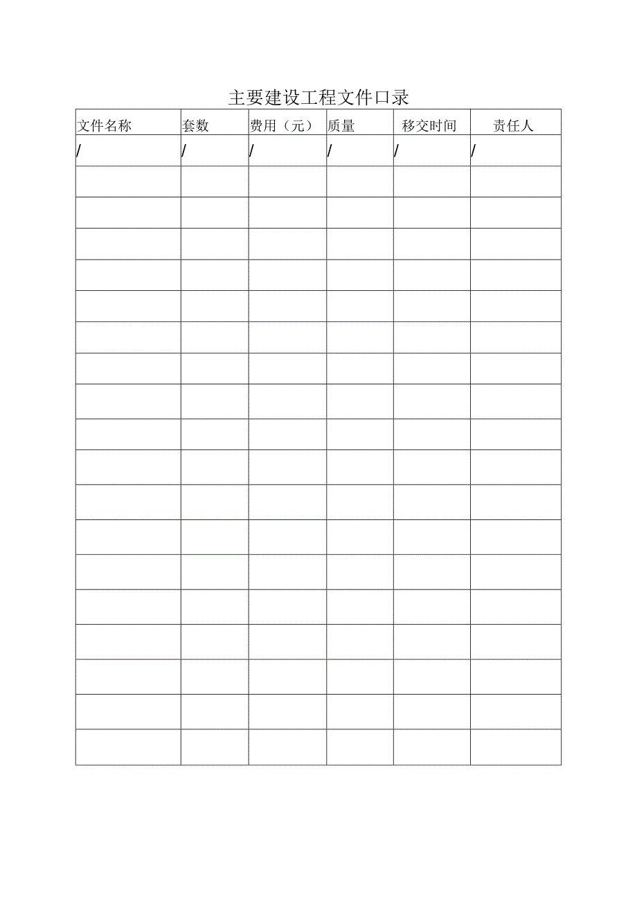 主要建设工程文件目录.docx_第1页