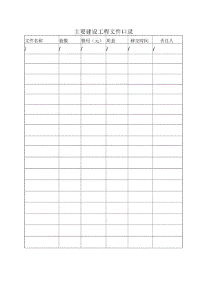 主要建设工程文件目录.docx