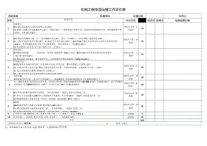 【中建】机电工程专项治理工作评价表.docx