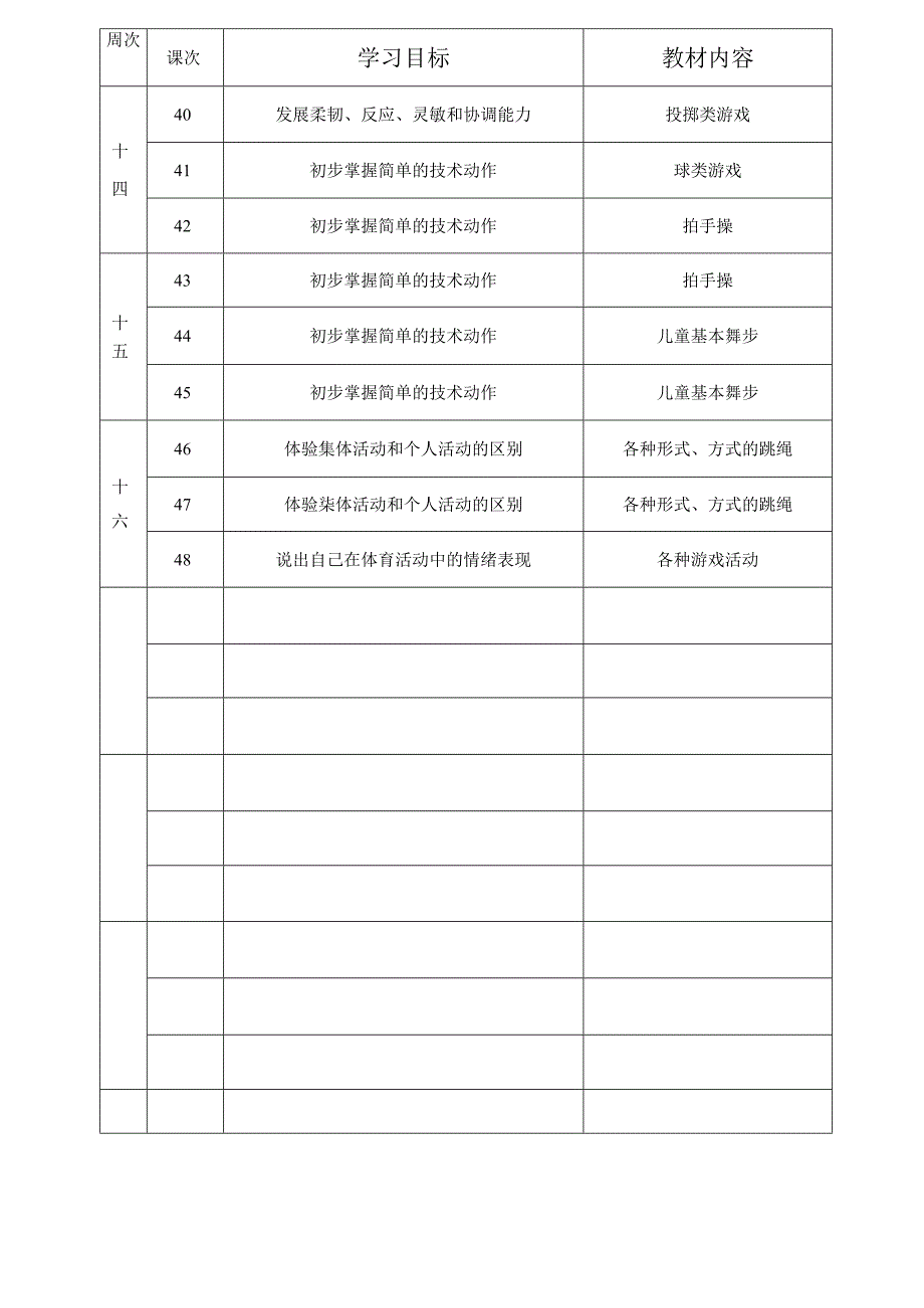 体育教案水平一第一学期.docx_第3页