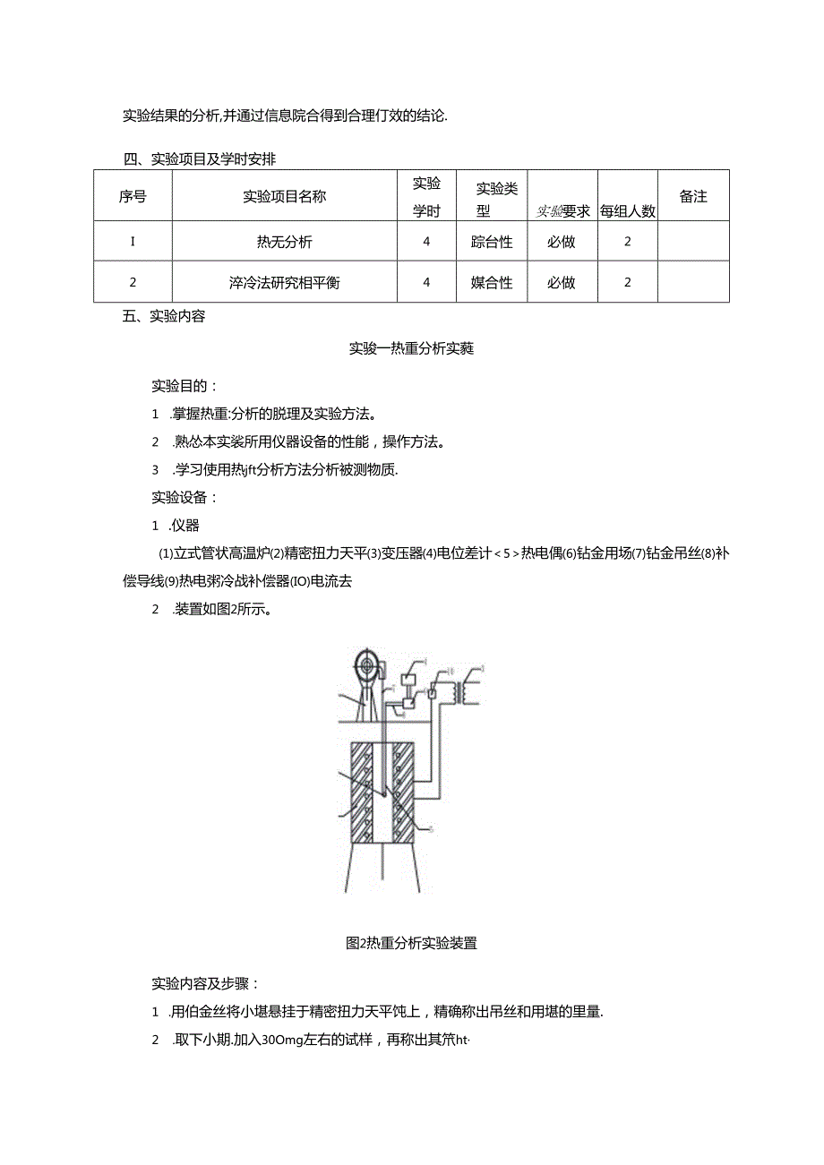 《材料科学与工程基础》实验教学大纲.docx_第2页