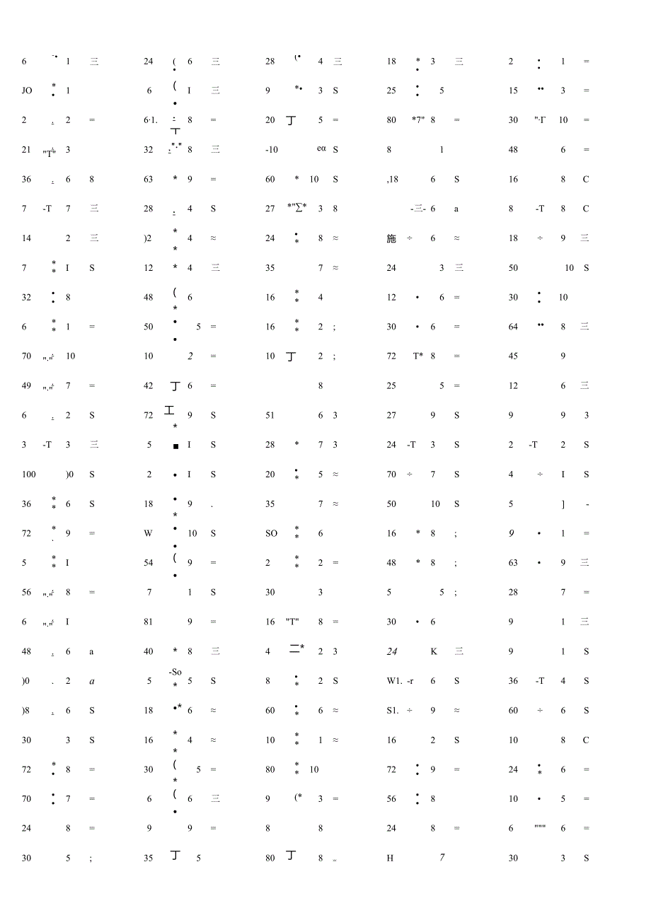 100以内整数除法计算单元测试训练题带答案.docx_第3页