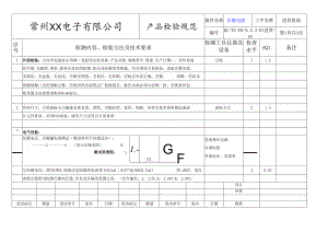 压敏电阻进货检验标准.docx