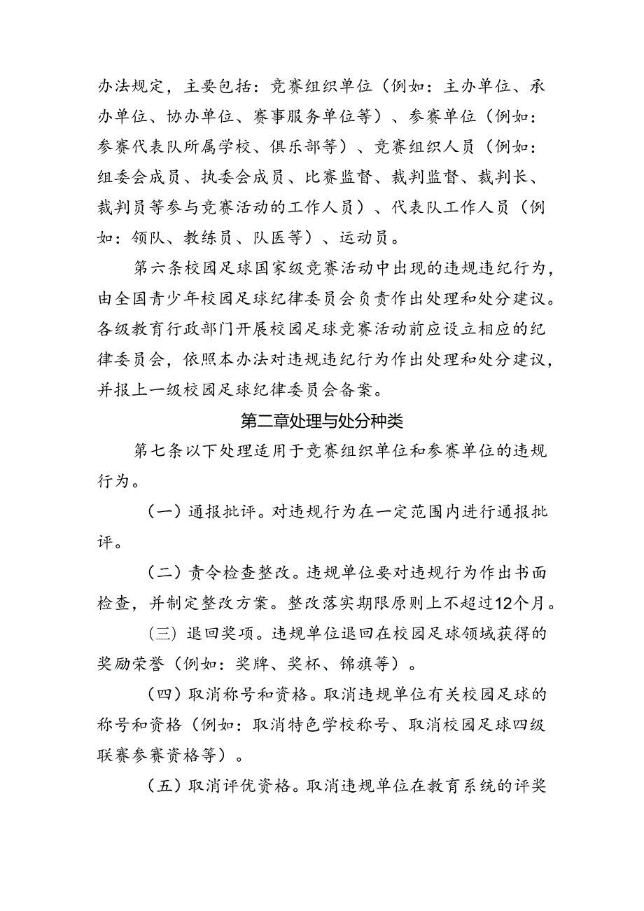 全国青少年校园足球竞赛违规处理办法（试行）.docx_第2页