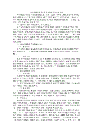 全市全面开展资产负债表编制工作实施方案.docx