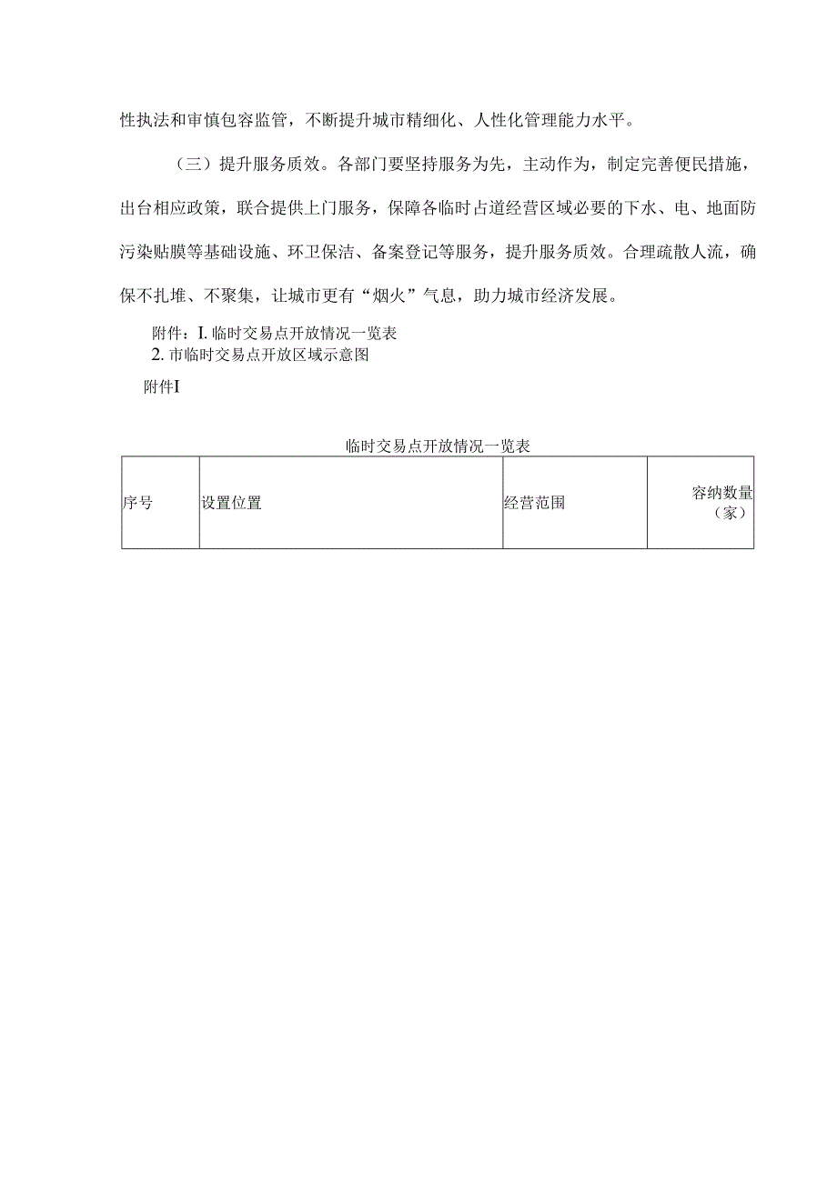 全市设置临时交易点助力城市经济发展实施方案.docx_第3页