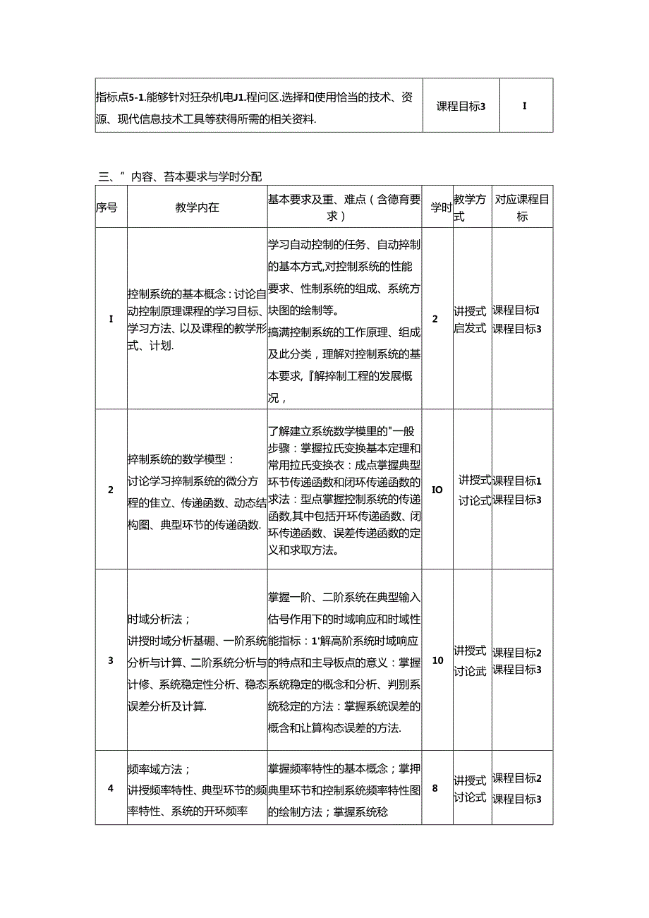 《自动控制原理》教学大纲.docx_第3页