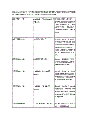 唐朝皇帝列表.docx